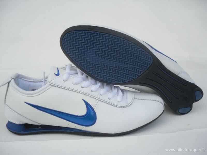 Nike Shox R2 mens blanc marine (1)